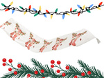 Weihnachtlicher tischläufer für heiligabend 205x35cm
