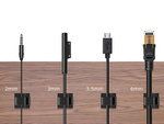 Organizador de cables sujetador de cables 10pcs