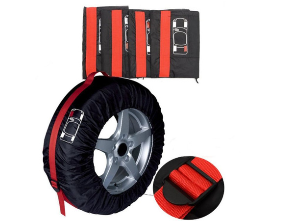 REIFENABDECKUNGEN FÜR 19-23 ZOLL FELGEN 4ER-SET WASSERDICHT MIT GRIFF