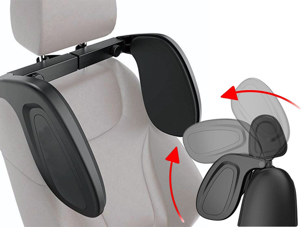 Car headrest head rest for car soft travel cushion