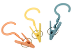 Pince avec crochet set de 3 pièces pince de séchage du linge