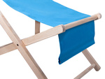 Wooden deckchair beach chairs folding garden cushion beach chair