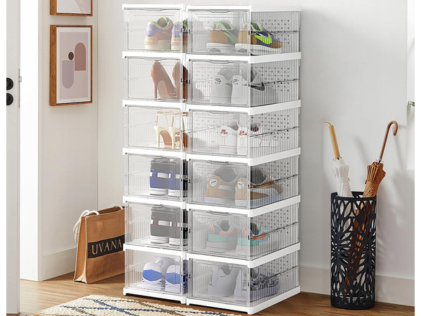 Półka na buty obuwie organizer szafka piętrowa stojak regał 5 poziomów duży