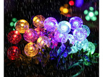 Garden garland lights 20 led solar multicolour