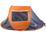 Tente de plage orange (10)