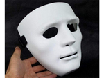 Masque blanc pour halloween myers horror party