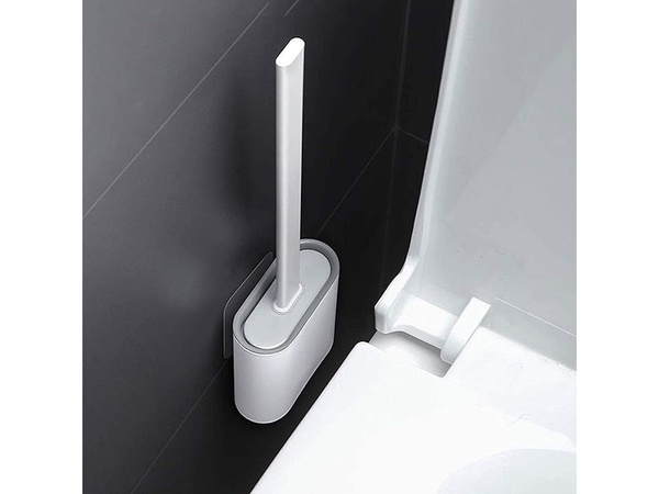 Escobilla de silicona para el baño a prueba de fugas base completa