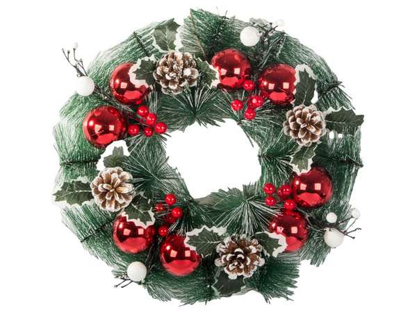 Ghirlandă decorativă de crăciun roșu și alb ghirlandă decorativă de crăciun