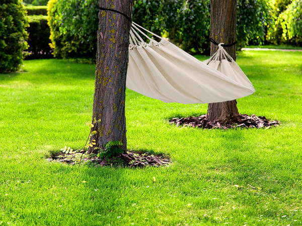 Single-space material hammak 200x80 cover boho bolso con cuerdasha