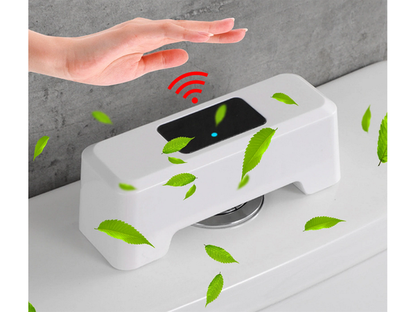 Bezdotykové splachovanie toalety so senzorom pohybu automatické hygienické