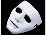 Biela maska na halloween myers horor party