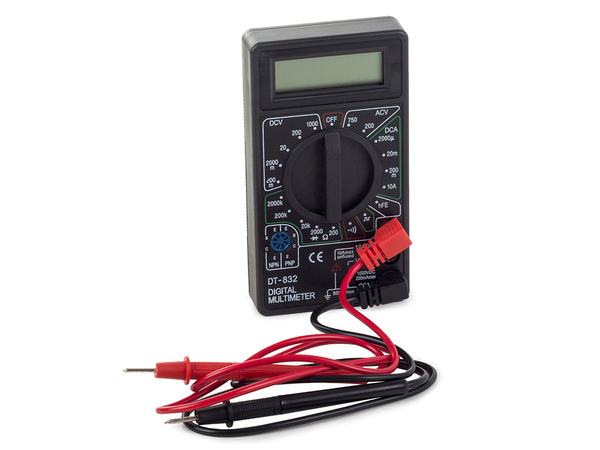 Multimetr digitální tester s lcd signálem