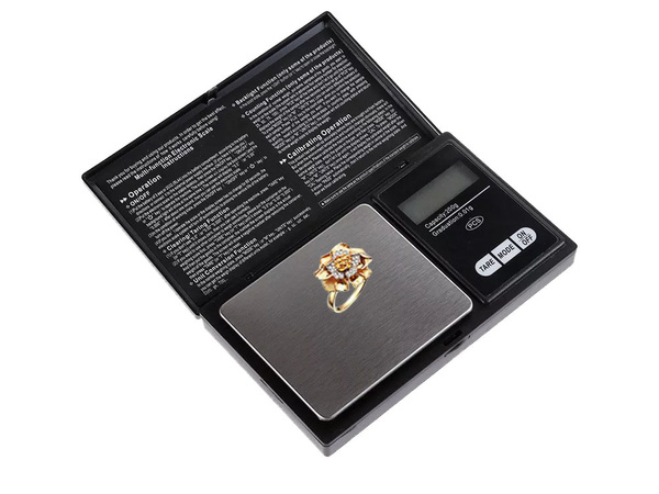 200g/0,01g termiskie elektroniskie grammatūru svari