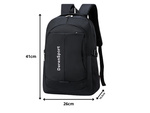 Sac à dos urbain école jeunes sports 10l noir 2 compartiments pour ordinateur portable