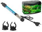 Akvarijní ohřívač 50w regulace teploty termostat účinný 50l ohřev