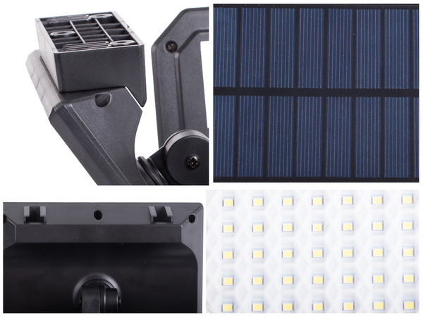 Solárna lampa 181 led so súmrakovým senzorom pohybu + diaľkové ovládanie záhradná pouličná lampa