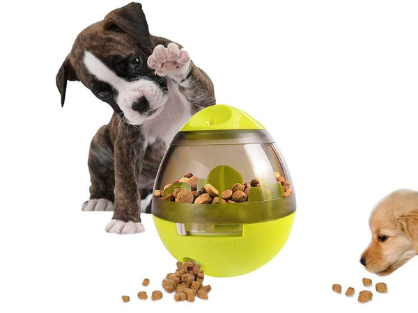 Jouet interactif chien friandise balle
