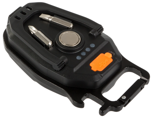 Led valgus cob võtmehoidja magnet usb taskulamp
