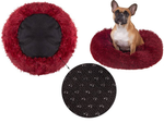 Lit de chien pelucheux lit de chat coussin doux lit de canapé 50cm