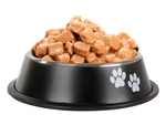 Metal dog bowl anti-slip gum 150 мл