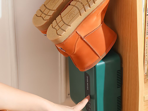 Secador de zapatos de pared adhesivo, secado rápido e intenso, para montar en la pared.