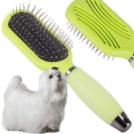 Brosse à poils pour chat peigne de toilettage autonettoyant pour chien