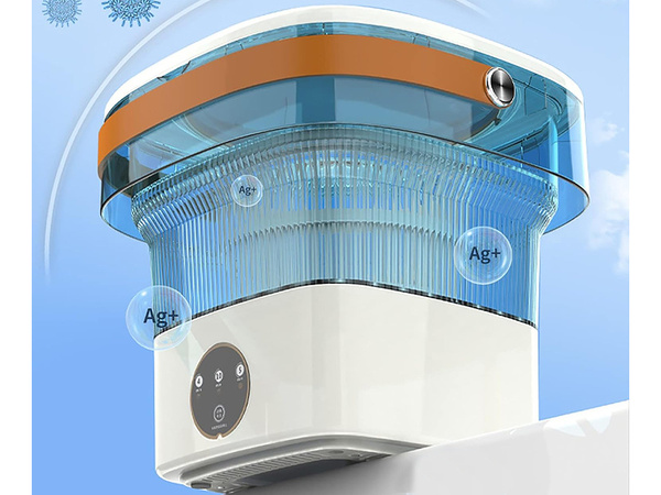 Mini portable washing machine small folding travel washing machine for clothes and linen 11l