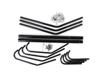 Clothes rack outerwear jackets floor hook arms