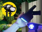 Lampa ogrodowa solarna wbijana lampka led kolory