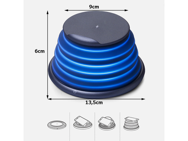 Inductive wireless charger qi fast