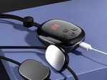 Elektrostimulátor krku masér usb 15 výkon 4 režimy ohřevu masáž krku ems