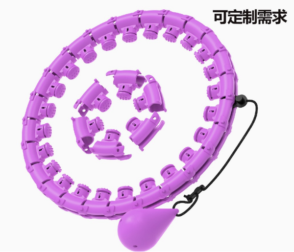  PURPLE WEIGHTED HULA HOOP (20)