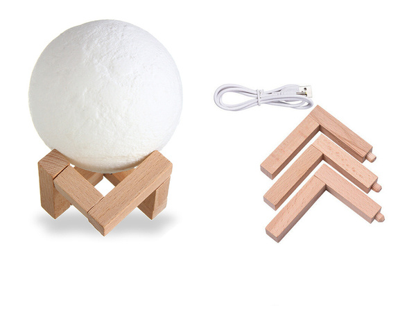 Lighting 3d moon light 8cm nočna lučka