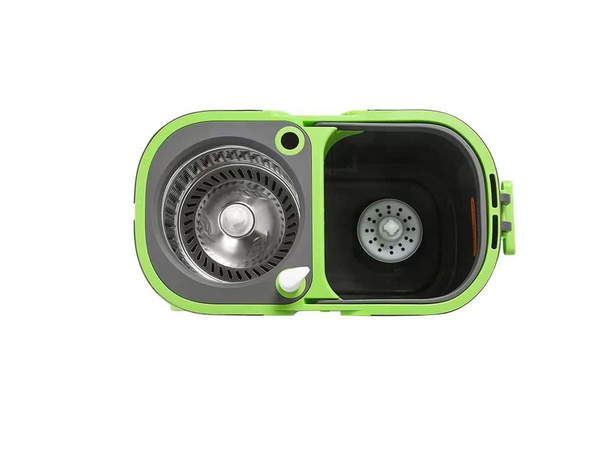 Rotációs mop 360 turbo vödör készlet 2x mikroszálas párna