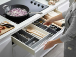 Organisateur de cuisine pour tiroir à couverts