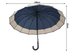Elegant mare guvern umbrelă puternic xxl anti-alunecare mâner automat