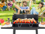 Aiagrill suur söegrill reguleeritav riiul riiulid rattad kaasaskantav