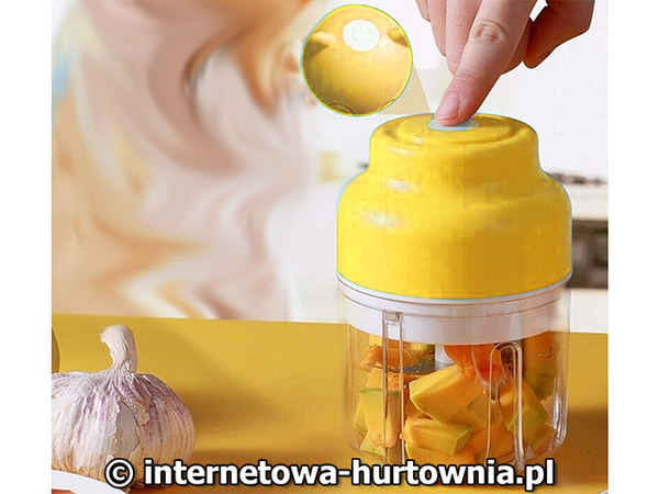 Elektrinis česnakų daržovių smulkintuvas