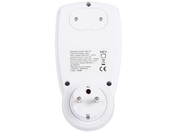Wattmètre compteur d'électricité led