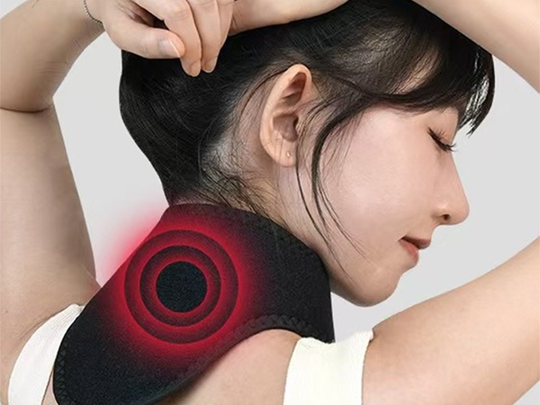 Neck pain relief neck massager warming massage headband usb lightweight