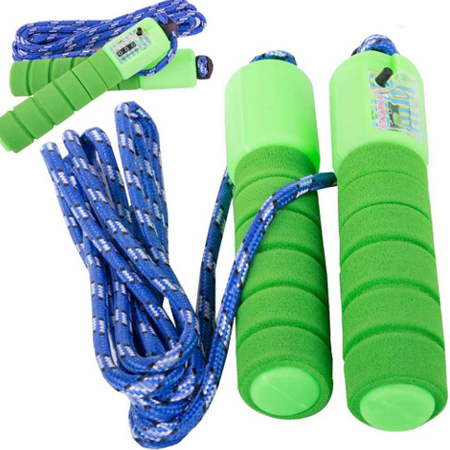 Skipping rope with counter crossfit adjustable string fitness exercise movement