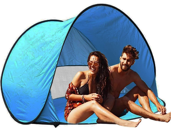 Plážový stan samostatne skladacia uv obrazovka veľká záhradná pop-up krytina