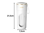 Blender for smoothies, cocktails and juices, portable, USB, wireless, handy