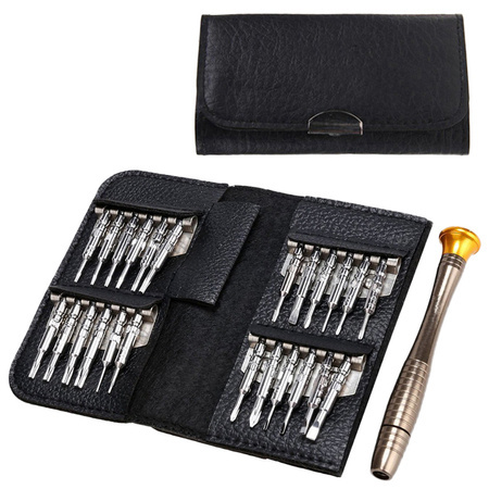 Magnetiniai tikslieji atsuktuvai 25 in 1 torx rinkinys
