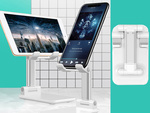 Soporte plegable para teléfono móvil y tableta