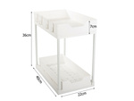 Especiero estante extraible organizador de cocina sobremesa estante de pie