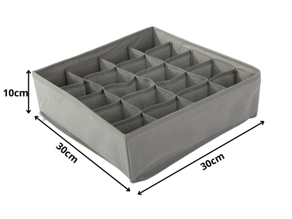 Organizér spodnej bielizne vložka do zásuvky na ponožky 20 priehradiek