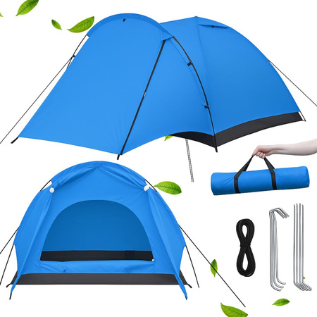 Outdoor camping tent mosquito net 2 person vestibule