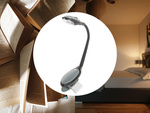 Lampe de lecture à clip flexible