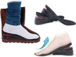 Semelles pour chaussures à hauteur réglable tailles 35 - 42 talons